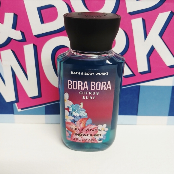 Bath and Body Works Bora Bora Citrus Surf Travel Size Shower Gel 3fl oz - Picture 1 of 4
